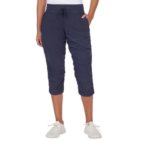 NEW Kirkland Signature Active Capris | Navy - Picture 6 of 8